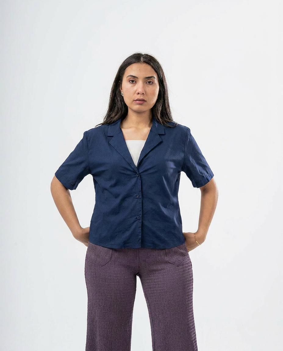 Half Sleeves Women Blouse