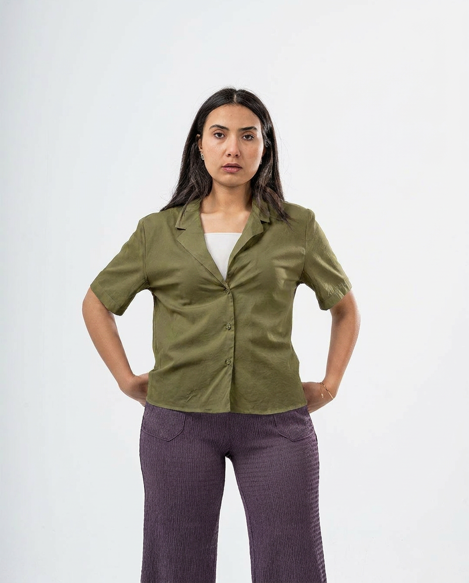 Half Sleeves Women Blouse