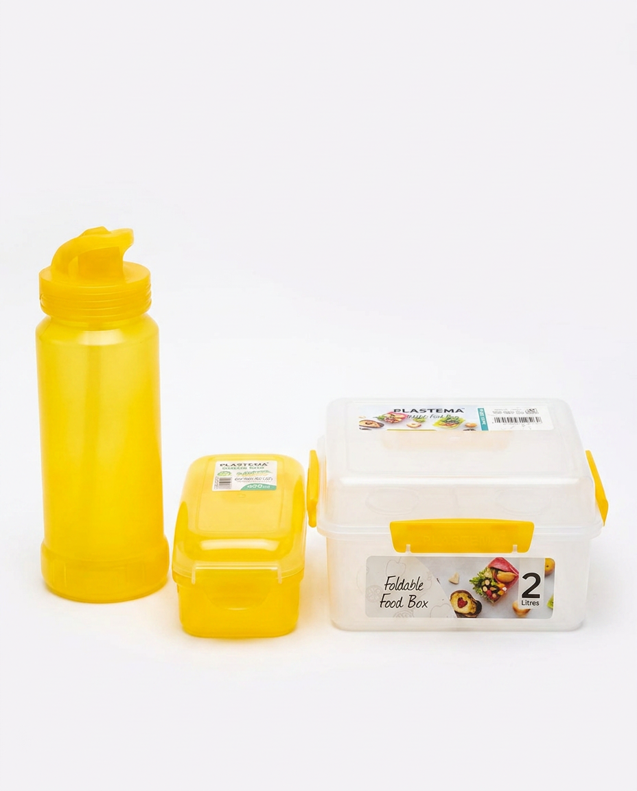 Lunch Box & Water Bottle Set