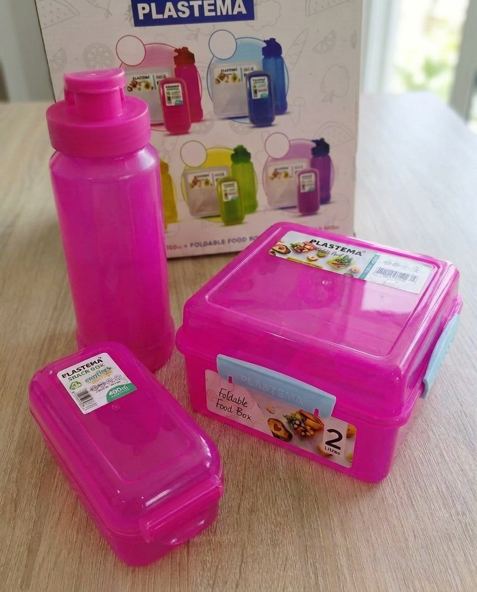 Lunch Box & Water Bottle Set