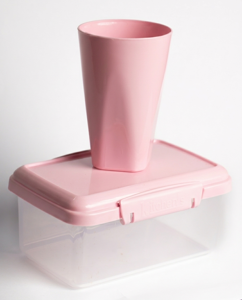 Lunch Box+Plastic Cup