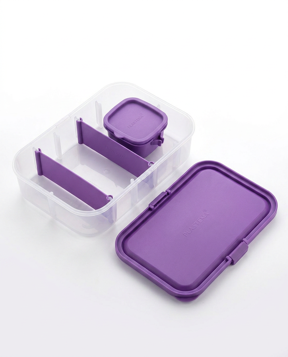 Food Container with Dividers