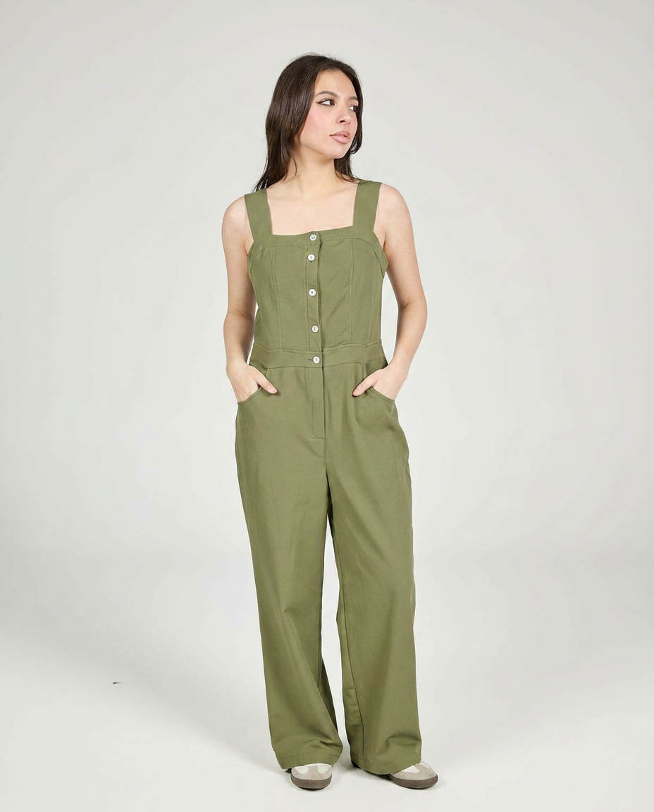 Women Sleevles Jumpsuit