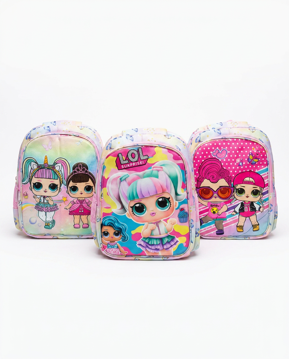 LOL Surprise School Backpack 3 Face Designs