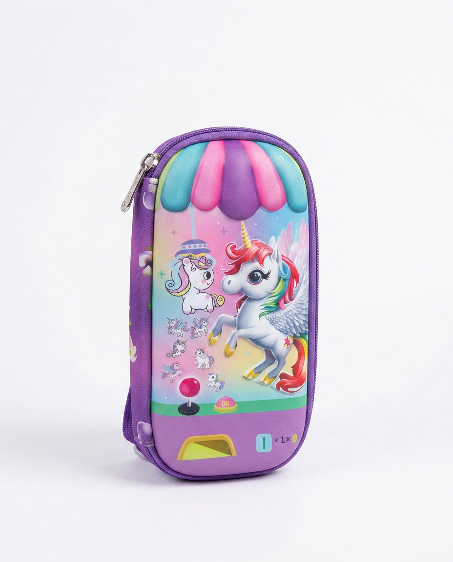 Girls Unicorn 3Piece School Backpack