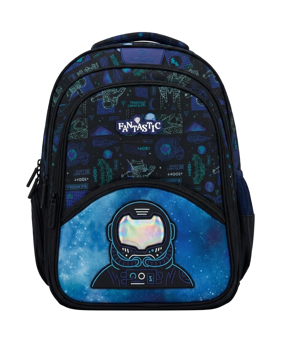 School Backpack Astronaut
