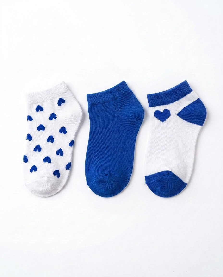 Kids Socket Socks Pack 3pcs
