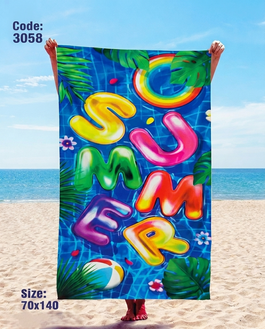 Kids Printed Sea Towel