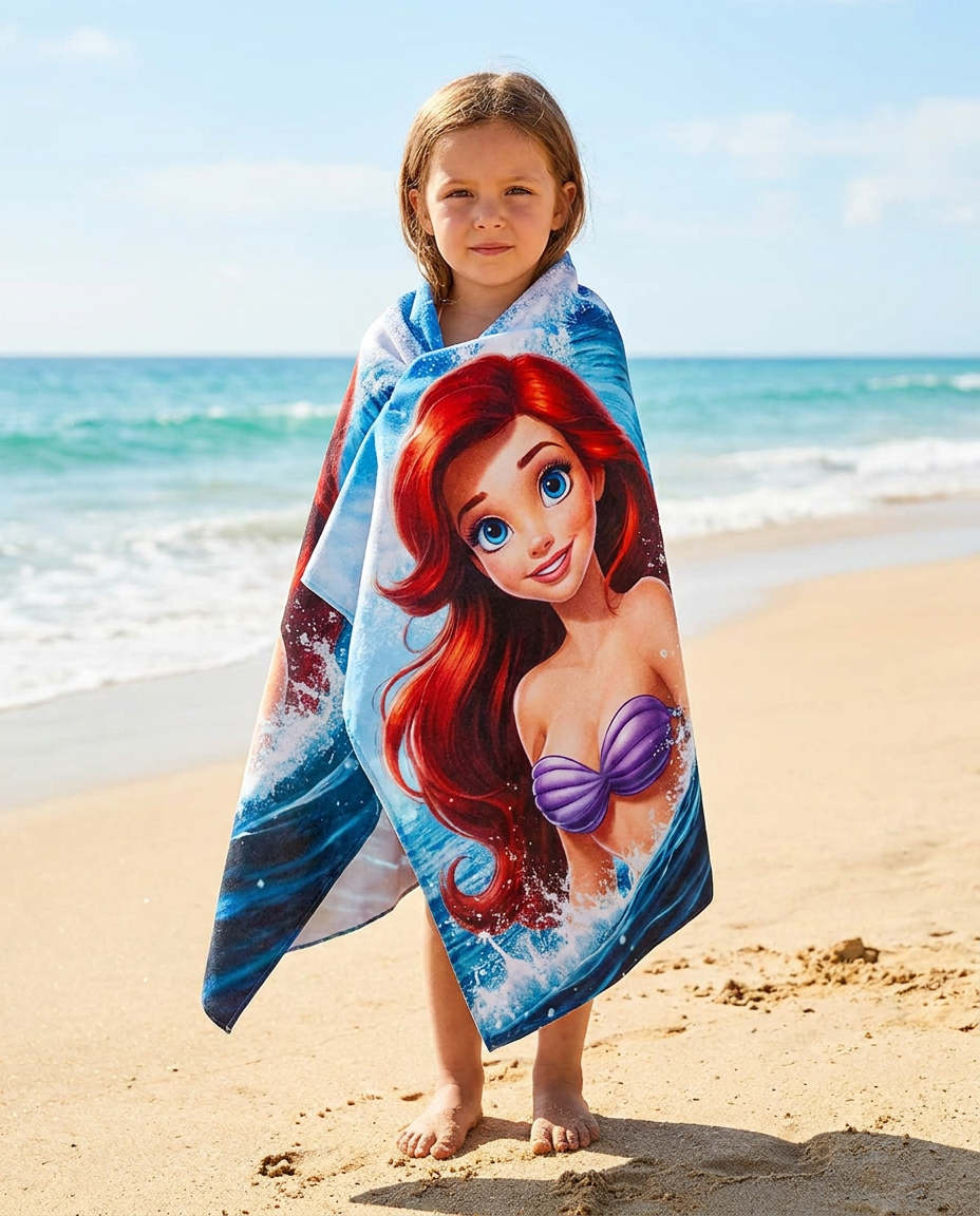 Kids Printed Sea Towel