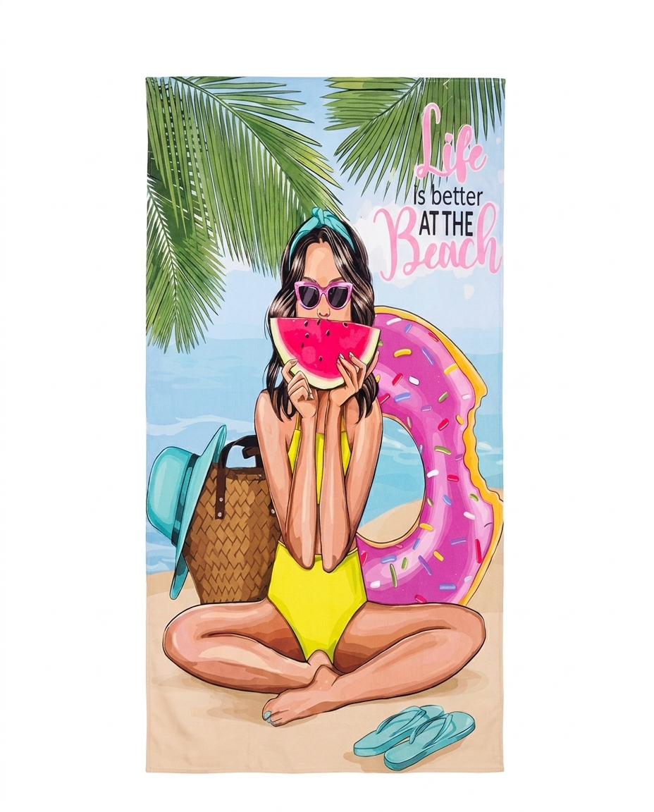 Kids Printed Sea Towel