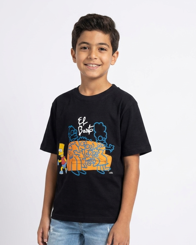 Boys Printed Half Sleeves T-shirt