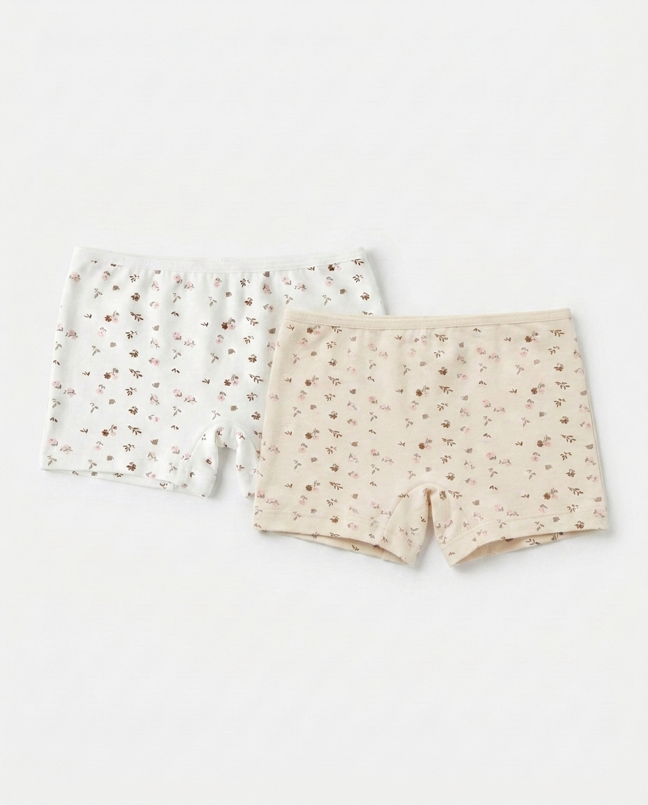Girls Short Pack 2pcs _ 8-10 Years