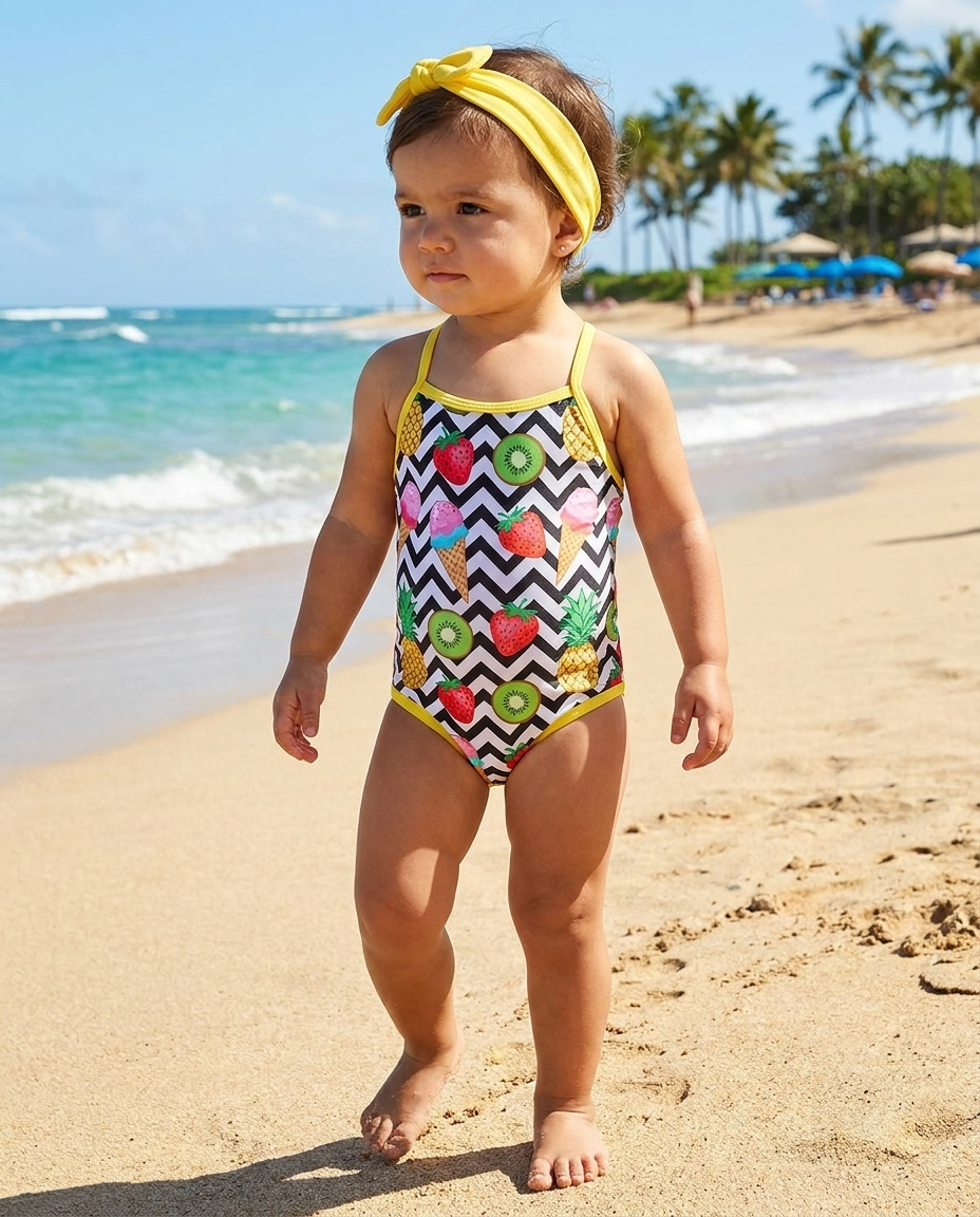 Baby Girls Swimming Suit