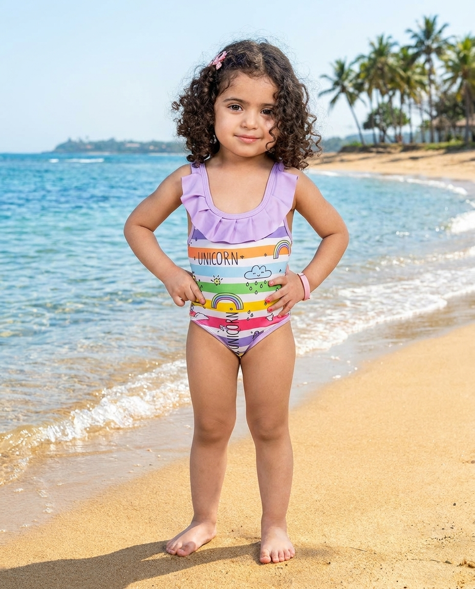 Baby Girls Swimming Suit
