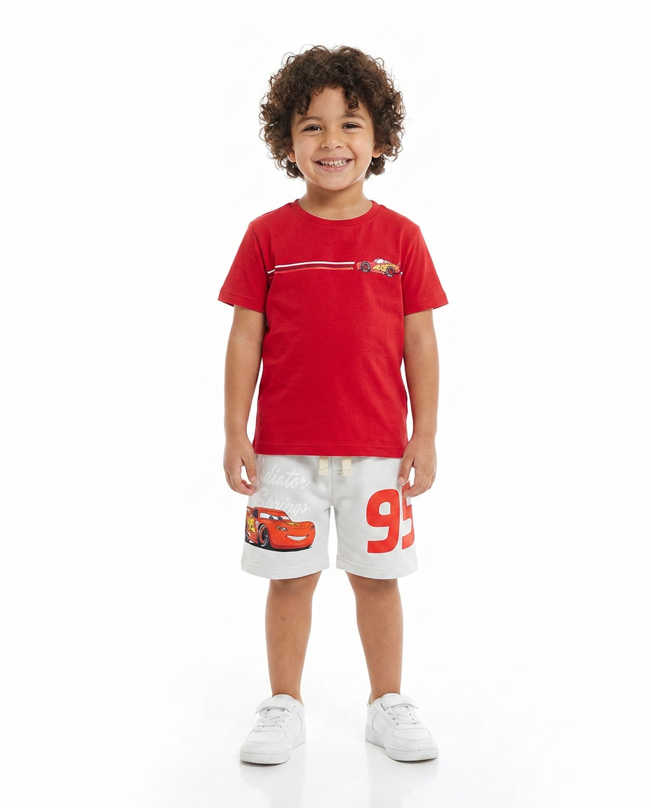 Boys Printed Summer Melton Short