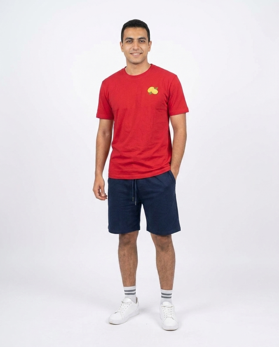 Men Printed Half Sleeves Pyjama W/short