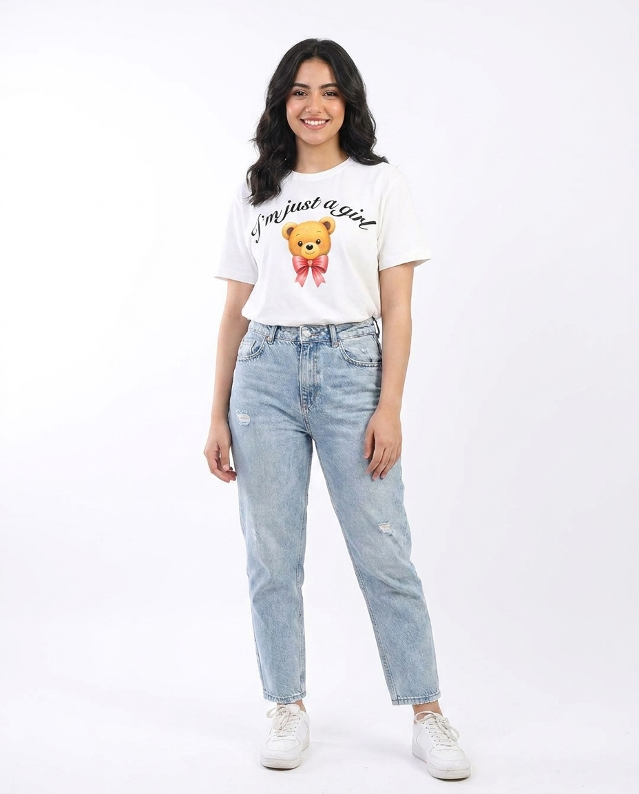 Women Printed Half Sleeves T-Shirt