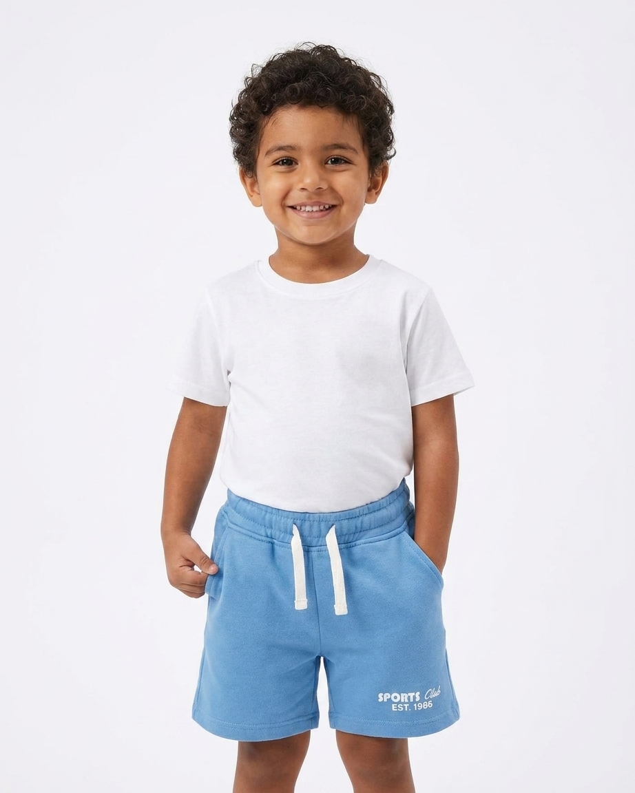 Boys Printed Summer Melton Short