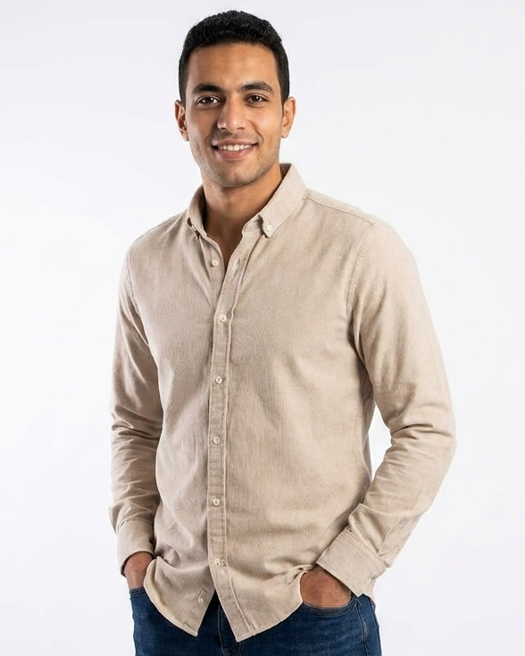 Men Long Sleeves Casual Shirt