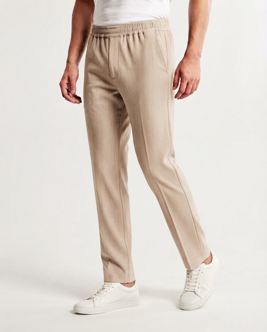 Men Stripped Sweat Pant