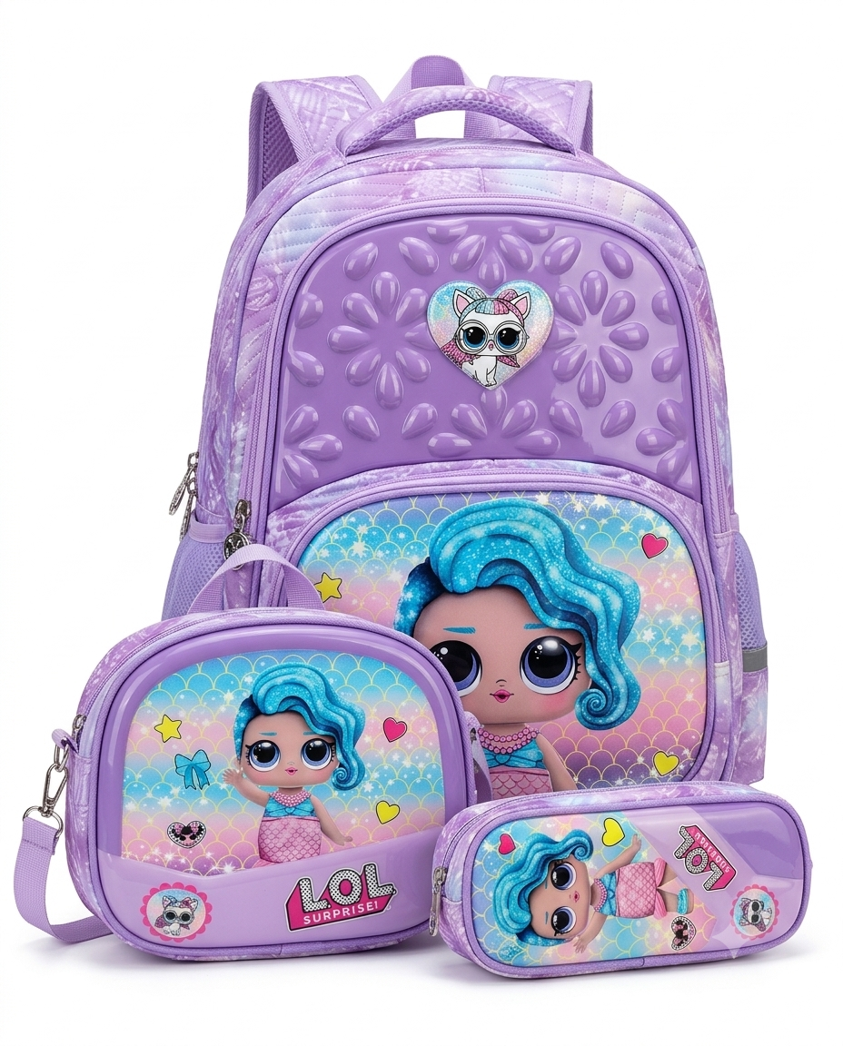 School Backpack 3pc