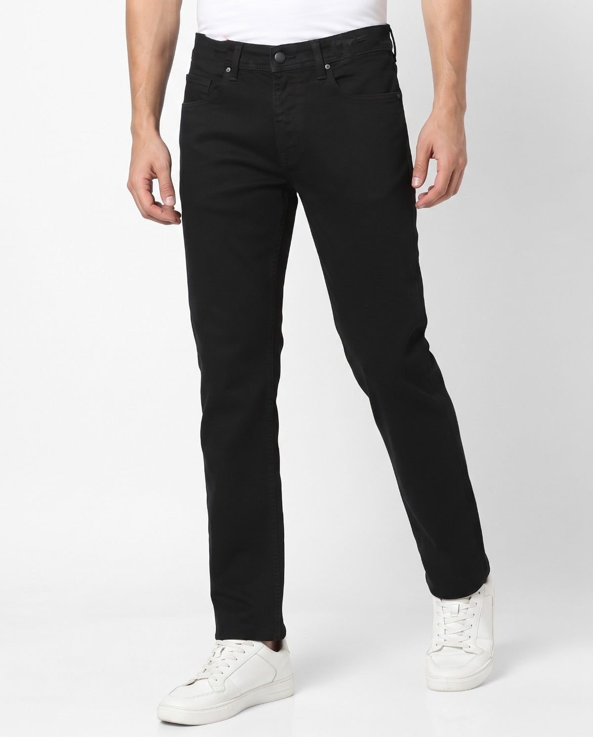 Men Gabardine Pant Loose Fit W/5 Pocket