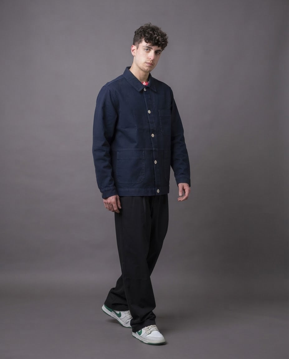 Men Gabardine Jacket W/3Pocket