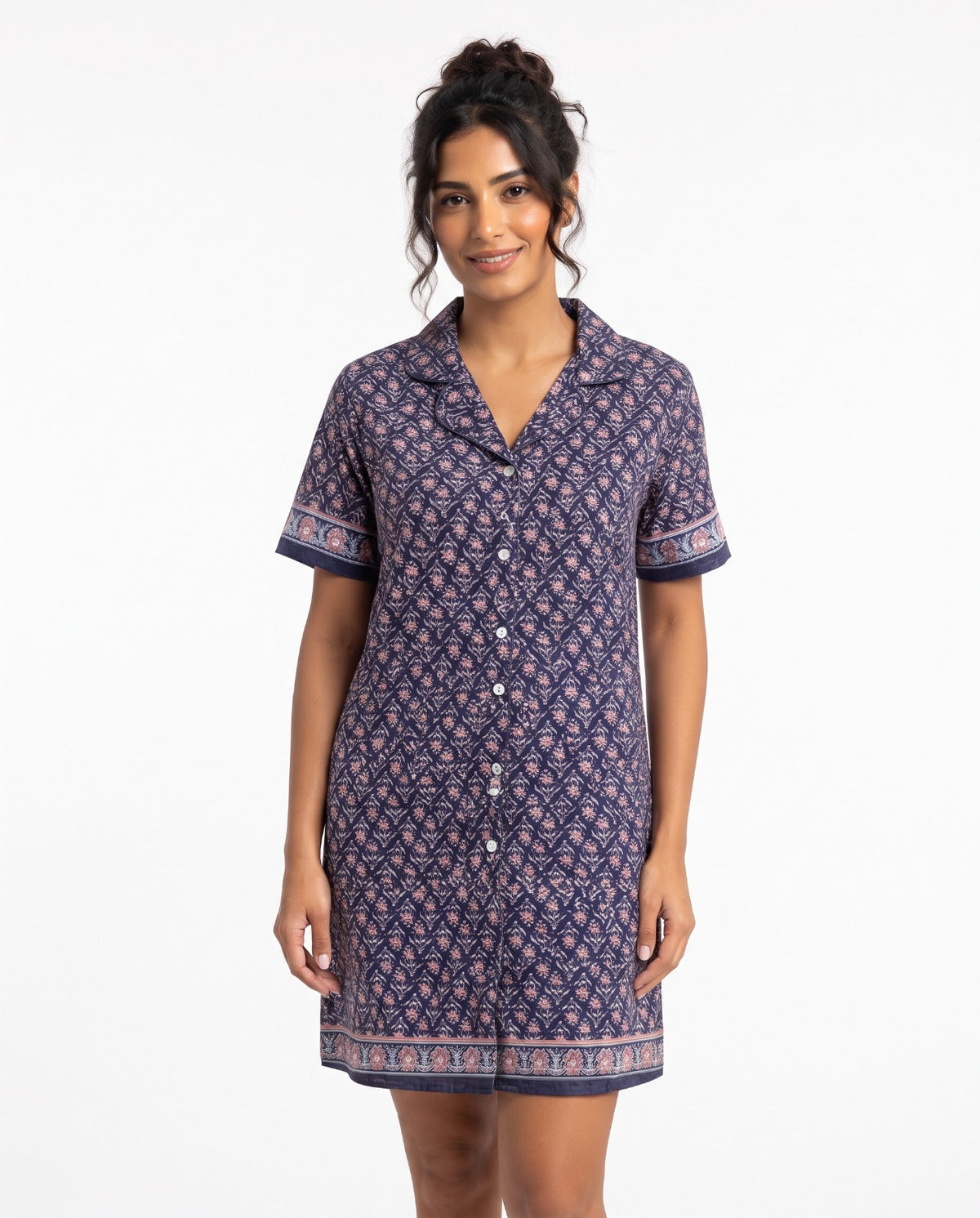 Women Printed Nightgown