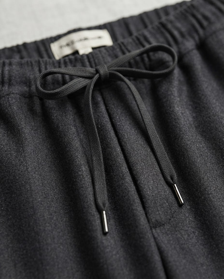 Men Plain Wide Leg Pant
