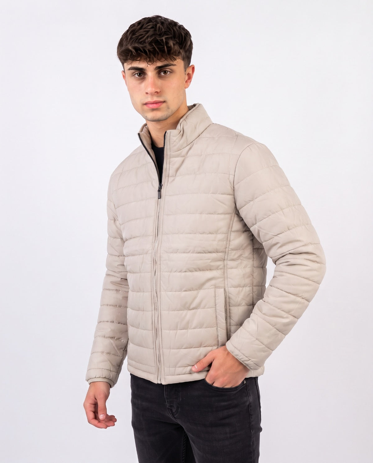 Men Plain Sweater W/2Pocket
