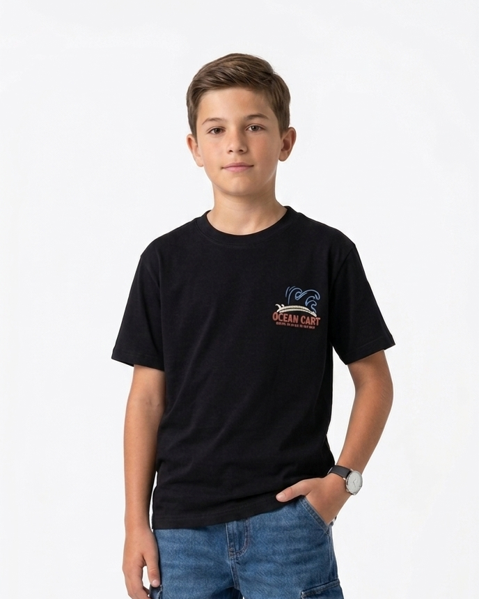 Boys Printed Half Sleeves T-shirt