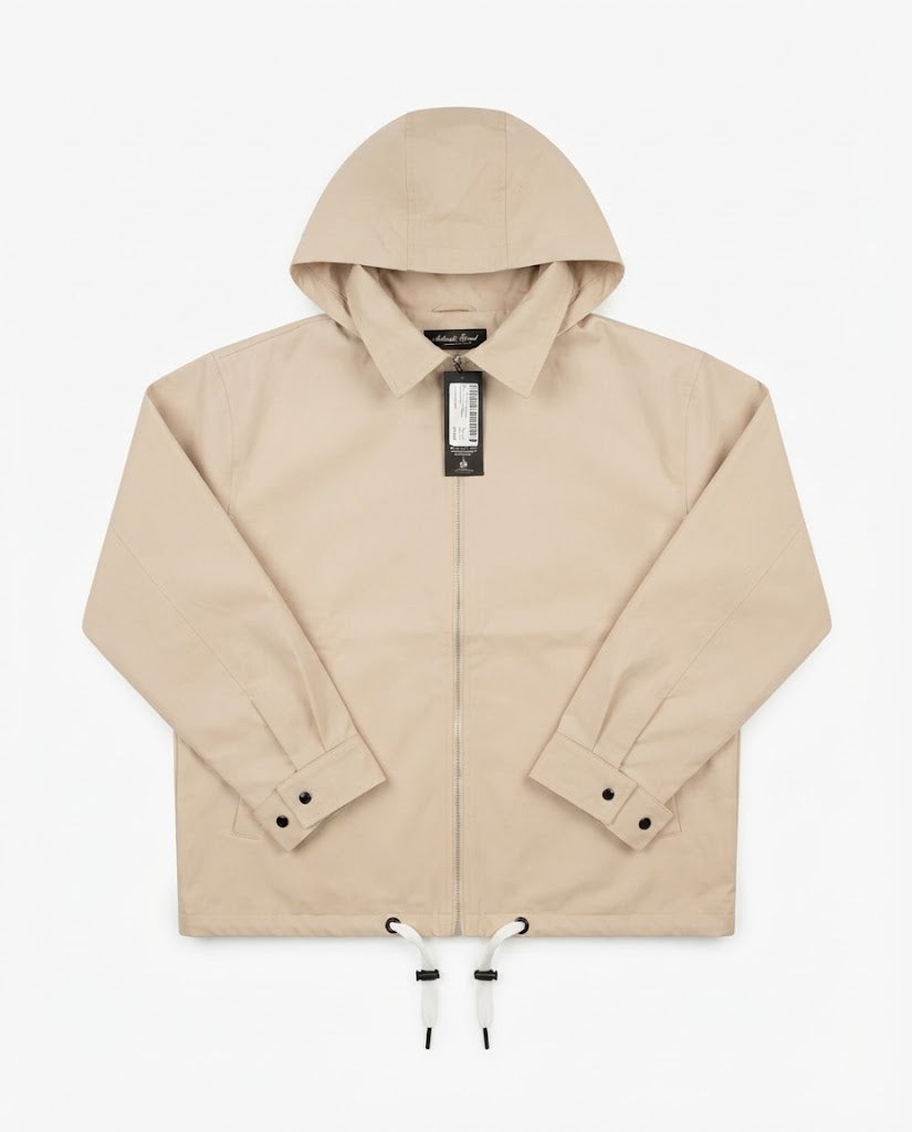 Women Hodded Gabardine Jacket