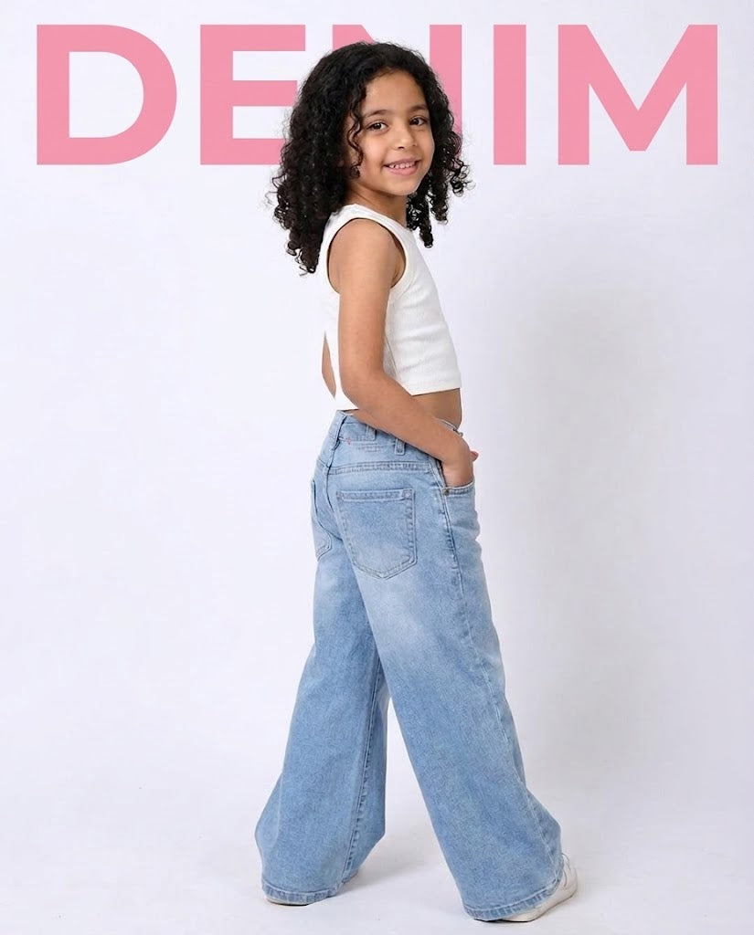 Girls Denim Pants