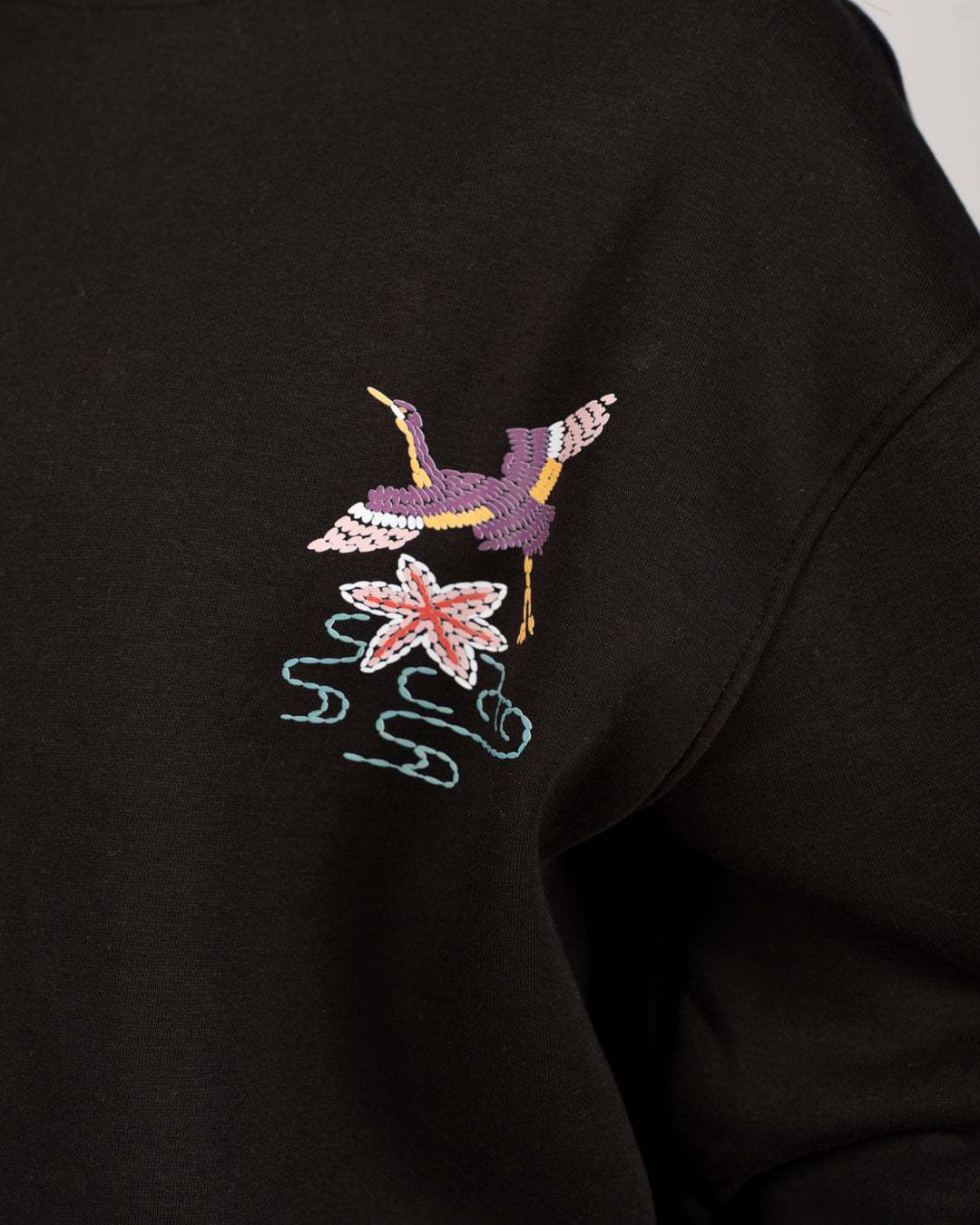 Women Double Printed Sweatshirt