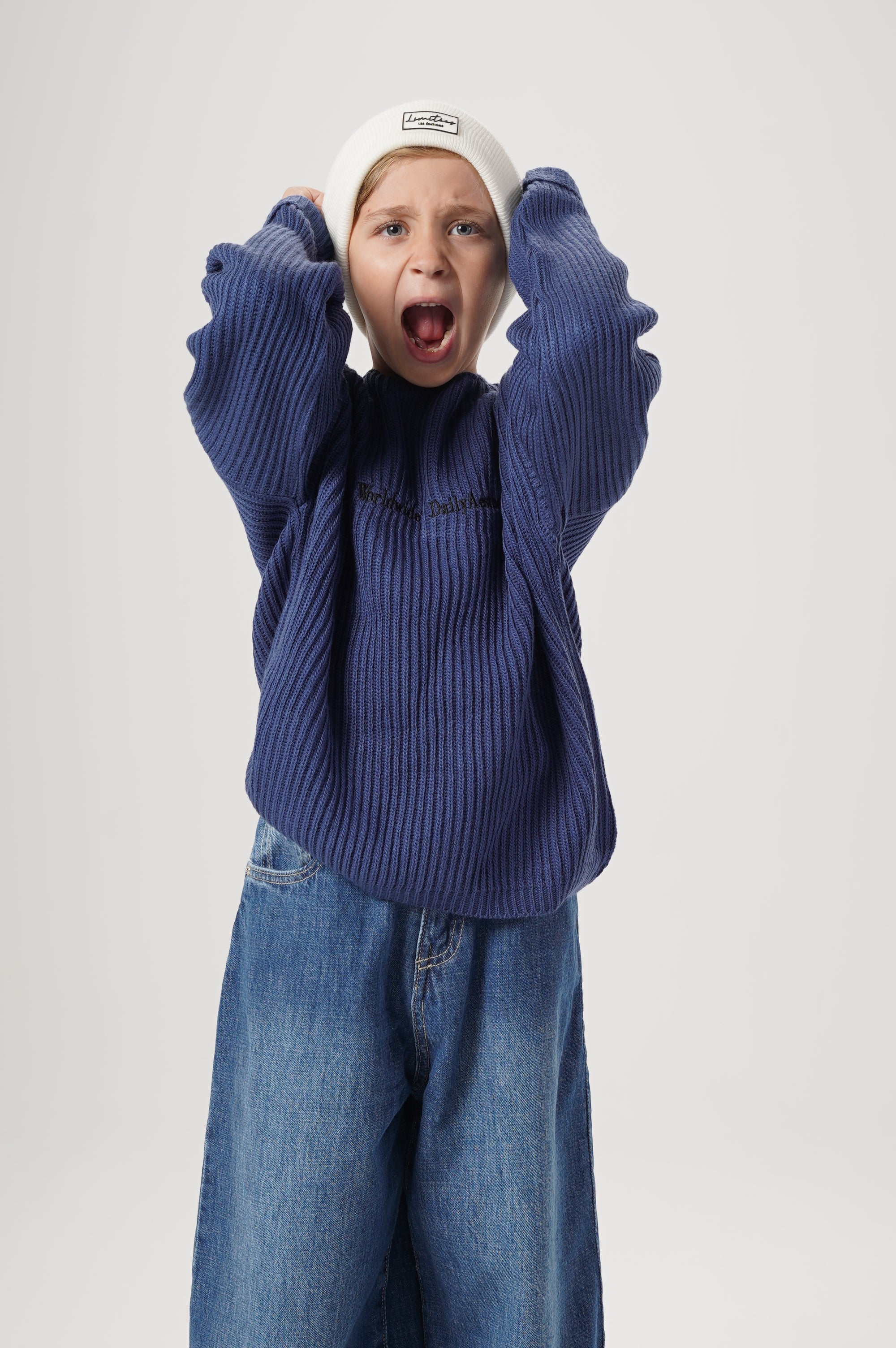 Boys Embroidered Pullover