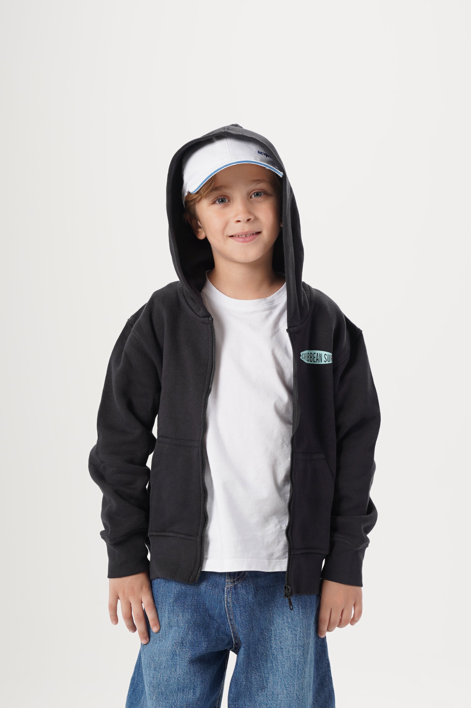 Boys Zippered Sweatshirt