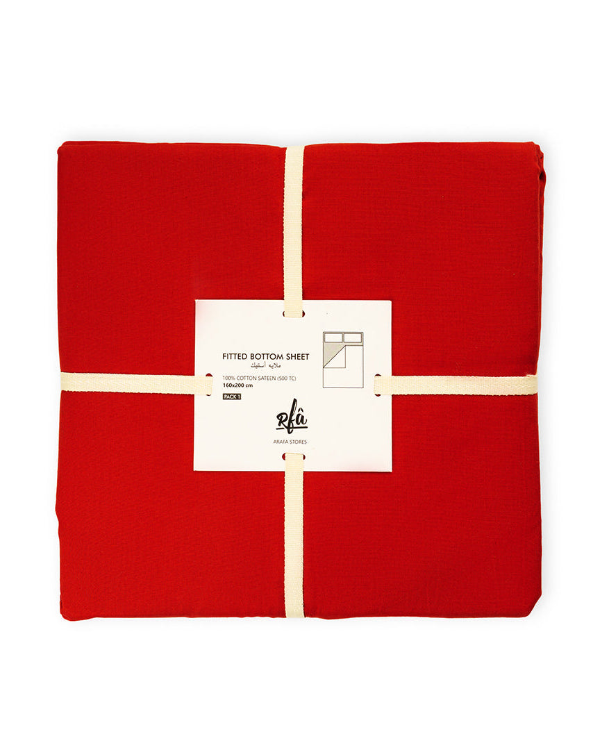 ملاءة قطنية مجهزة