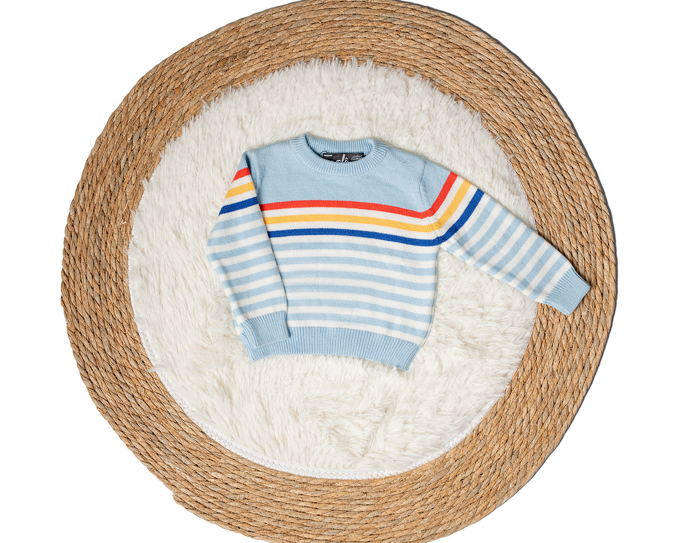 Baby Boys Stripped Pullover Round Neck