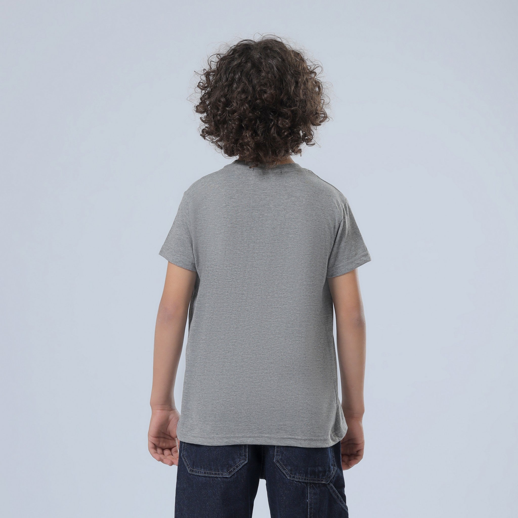 Weekend Print Grey T-Shirt