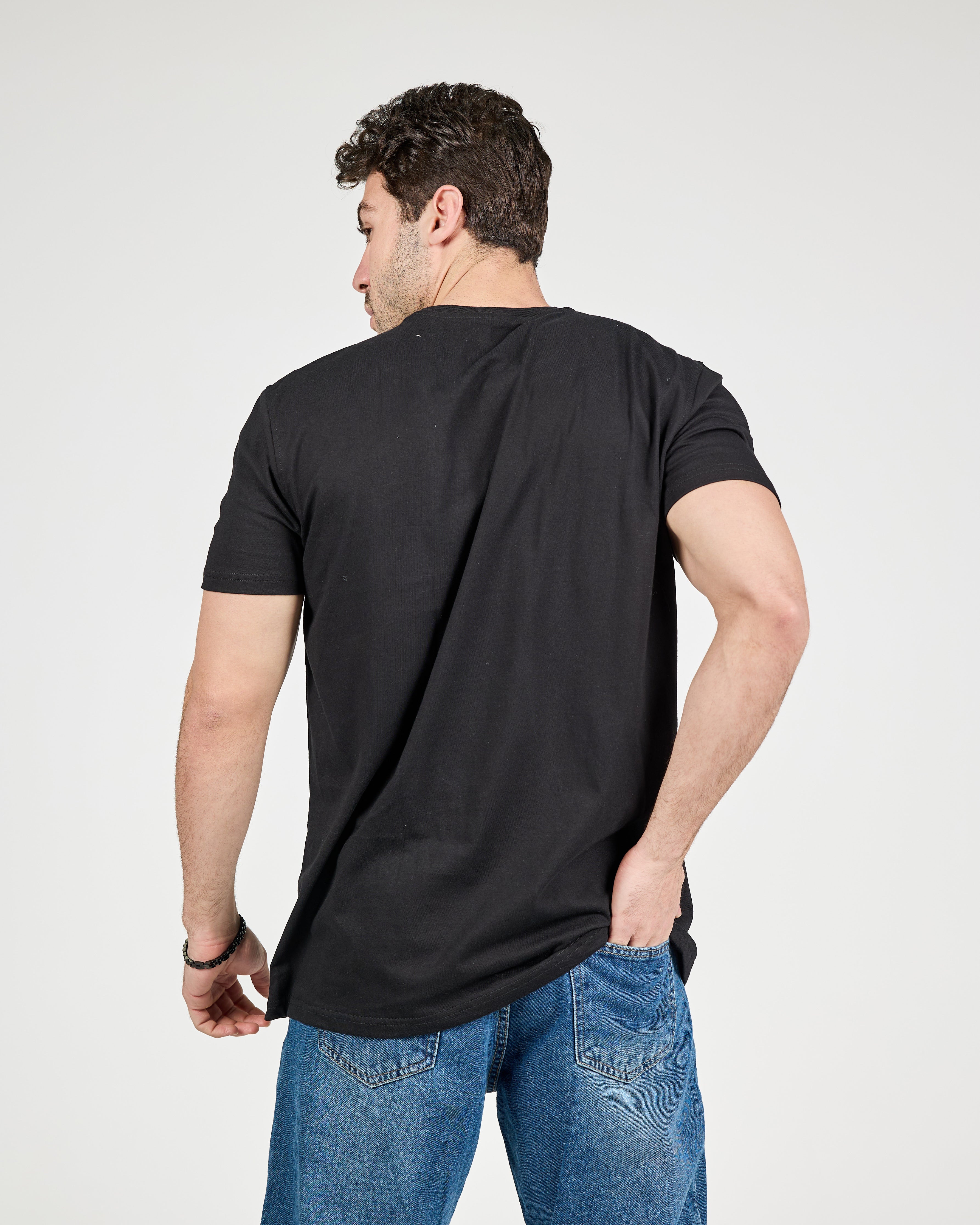 MEN PRINTED HALF SLEEVES T-SHIRT