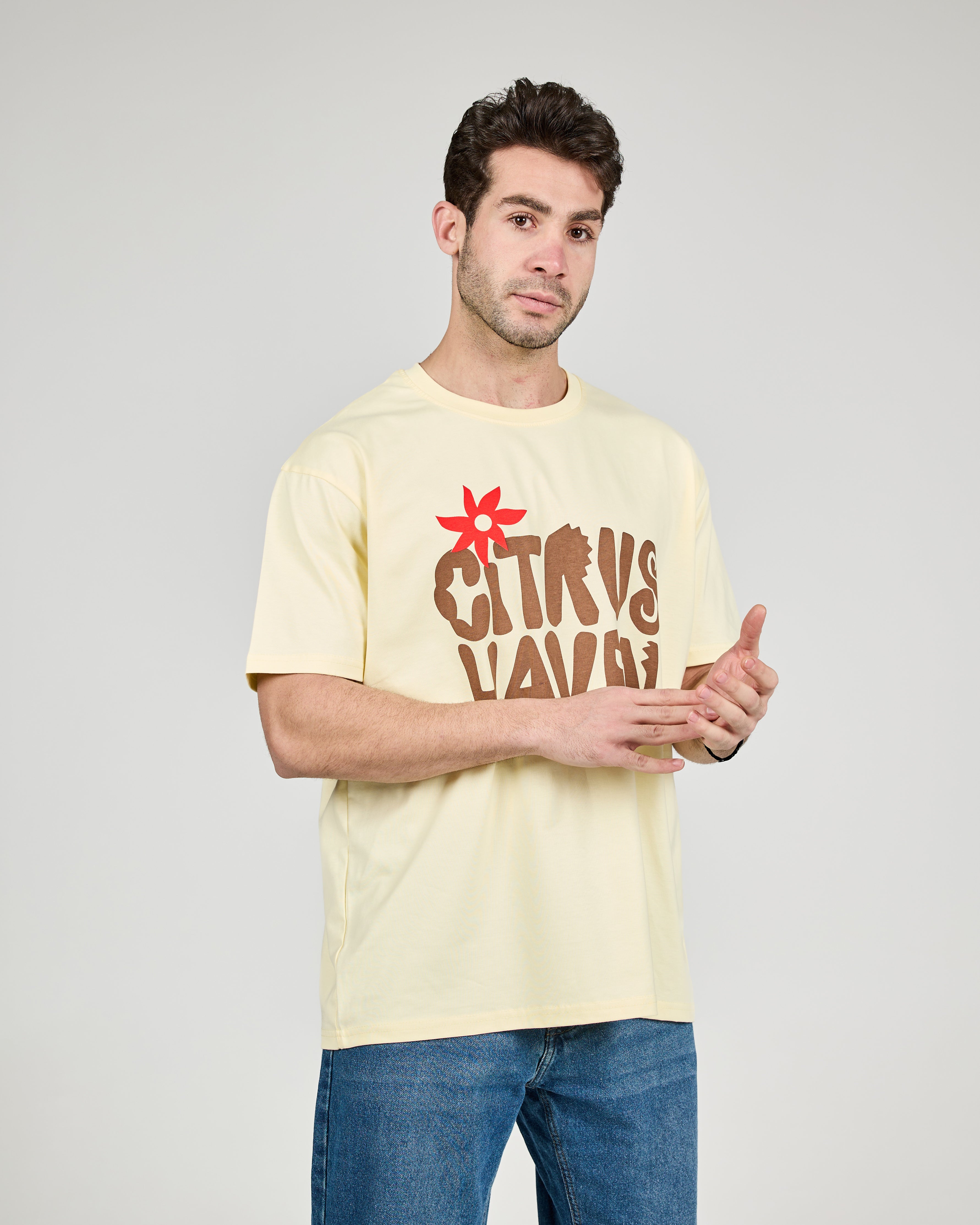 Men Printed Half Sleeves T-Shirt