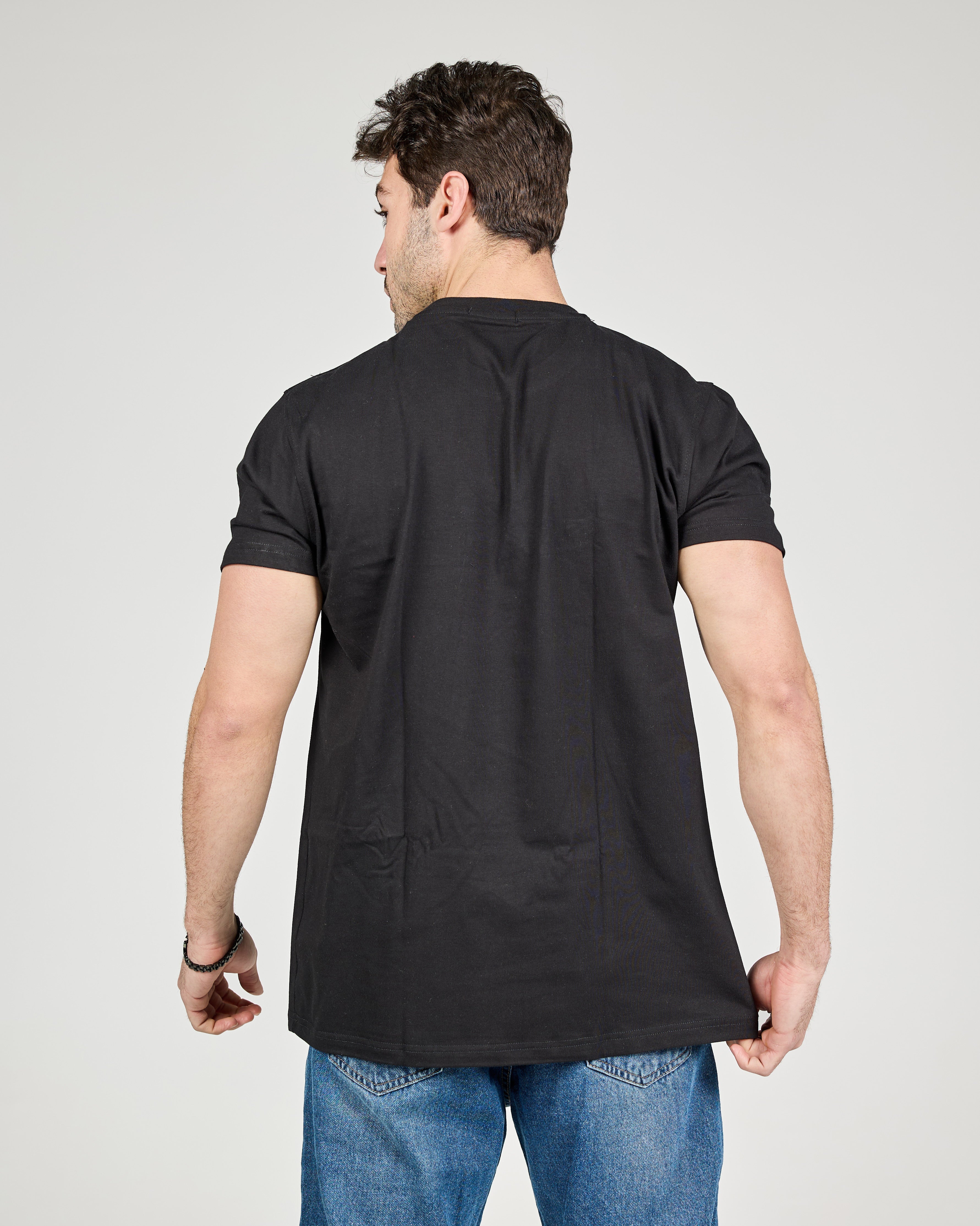 MEN PRINTED HALF SLEEVES T-SHIRT