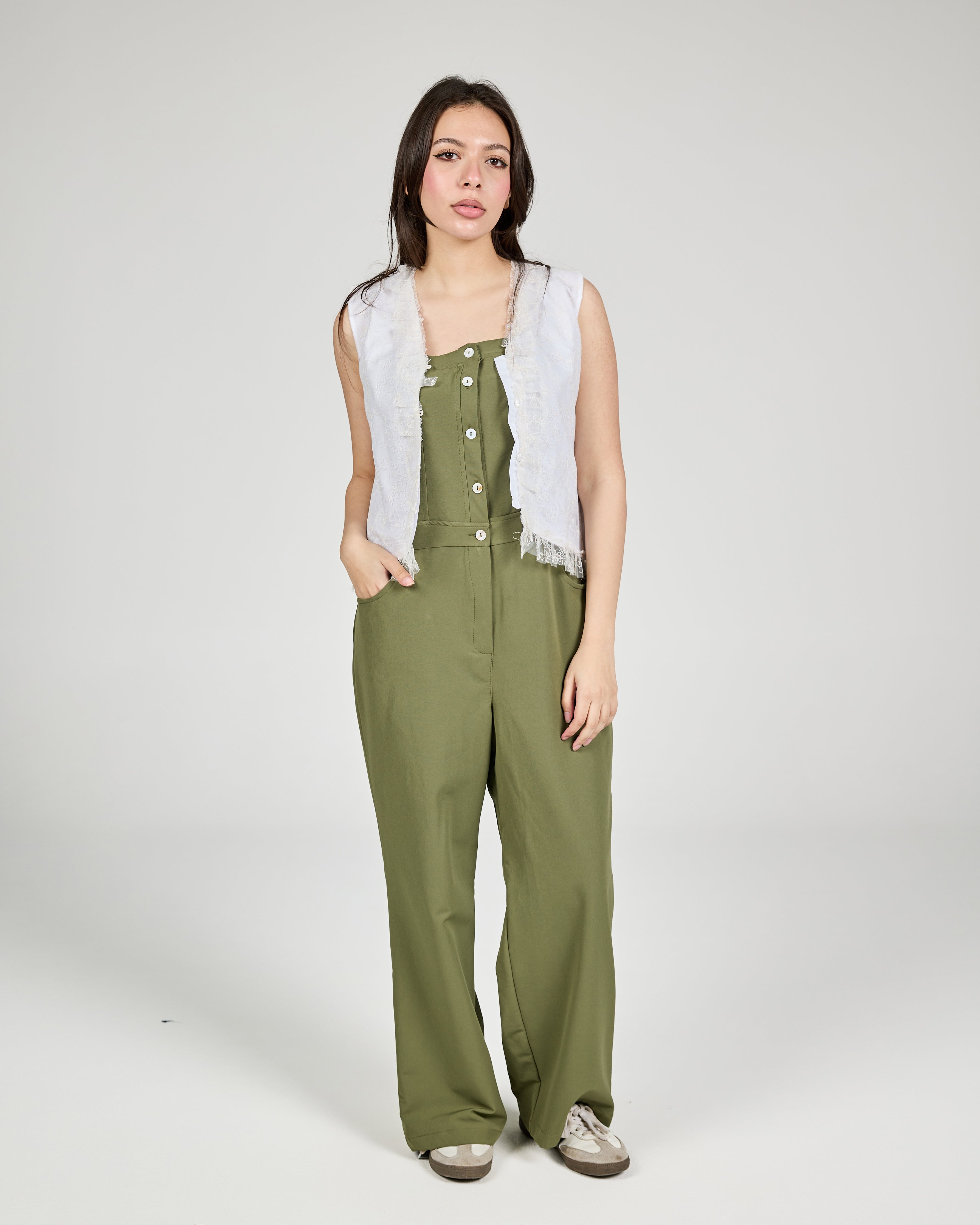 Women Sleevles Jumpsuit