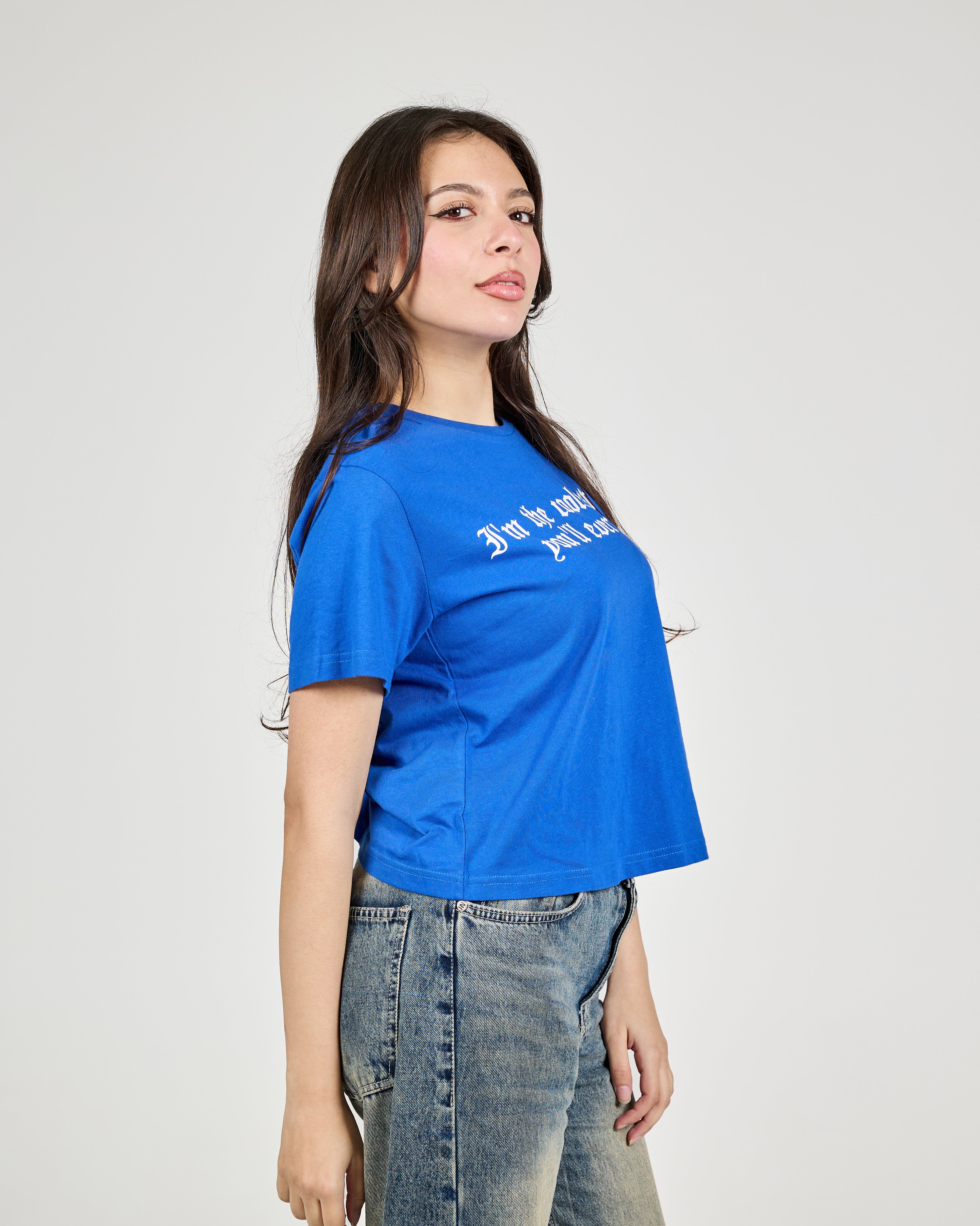 Women Printed Coolest Half Sleeves T-Shirt