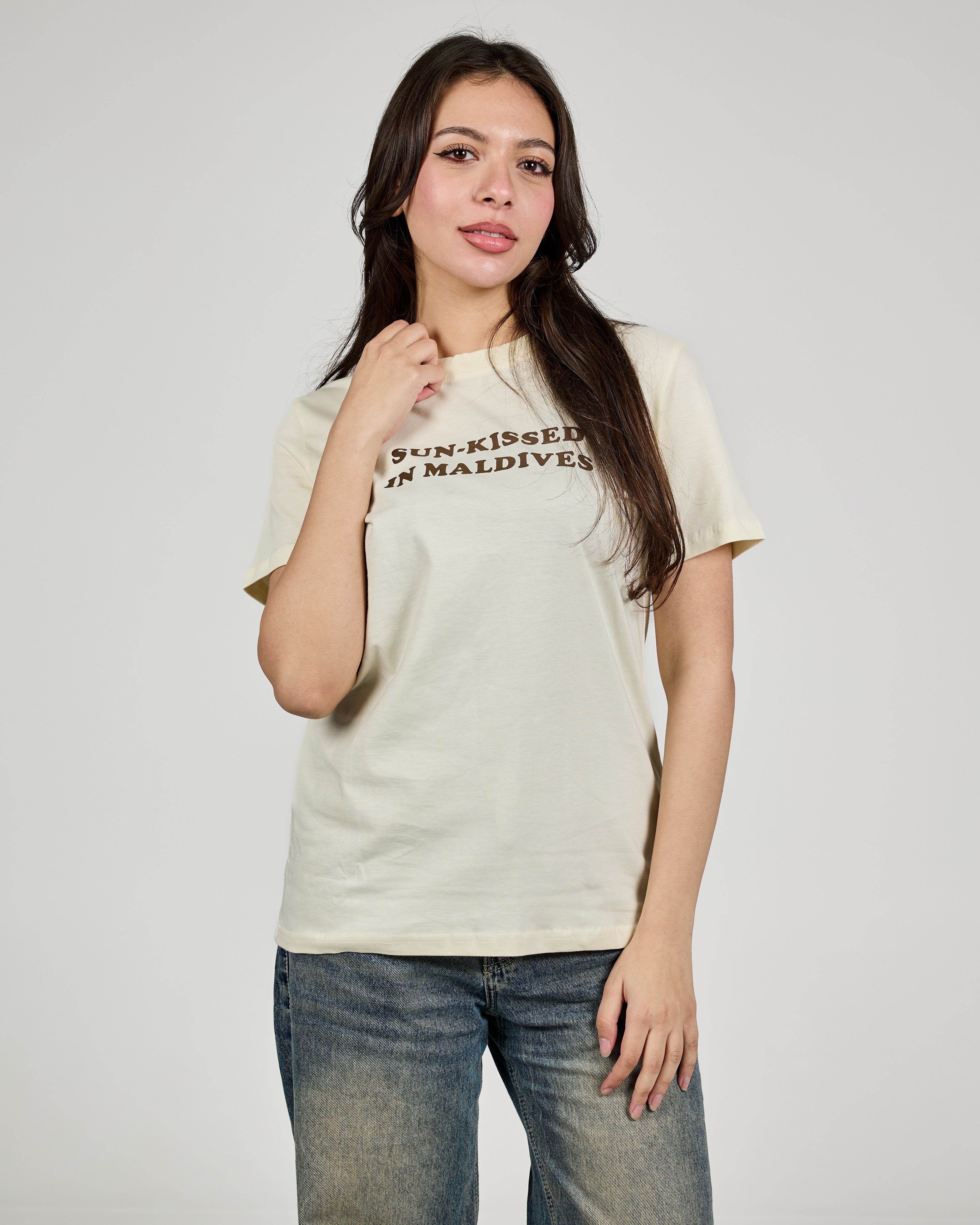 Women Printed Short Sleeves T-Shirt