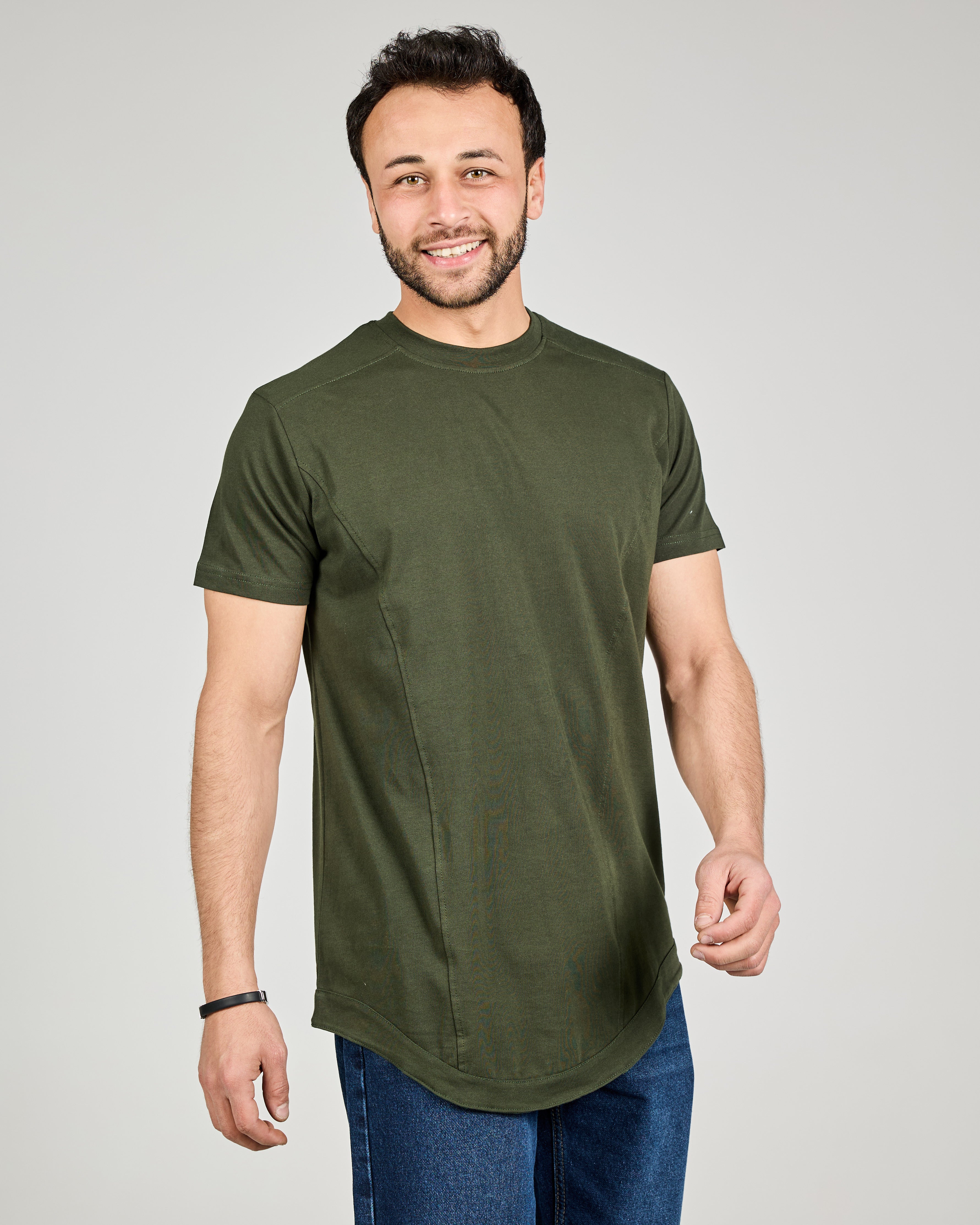 Men’s plain short-sleeve T-shirt