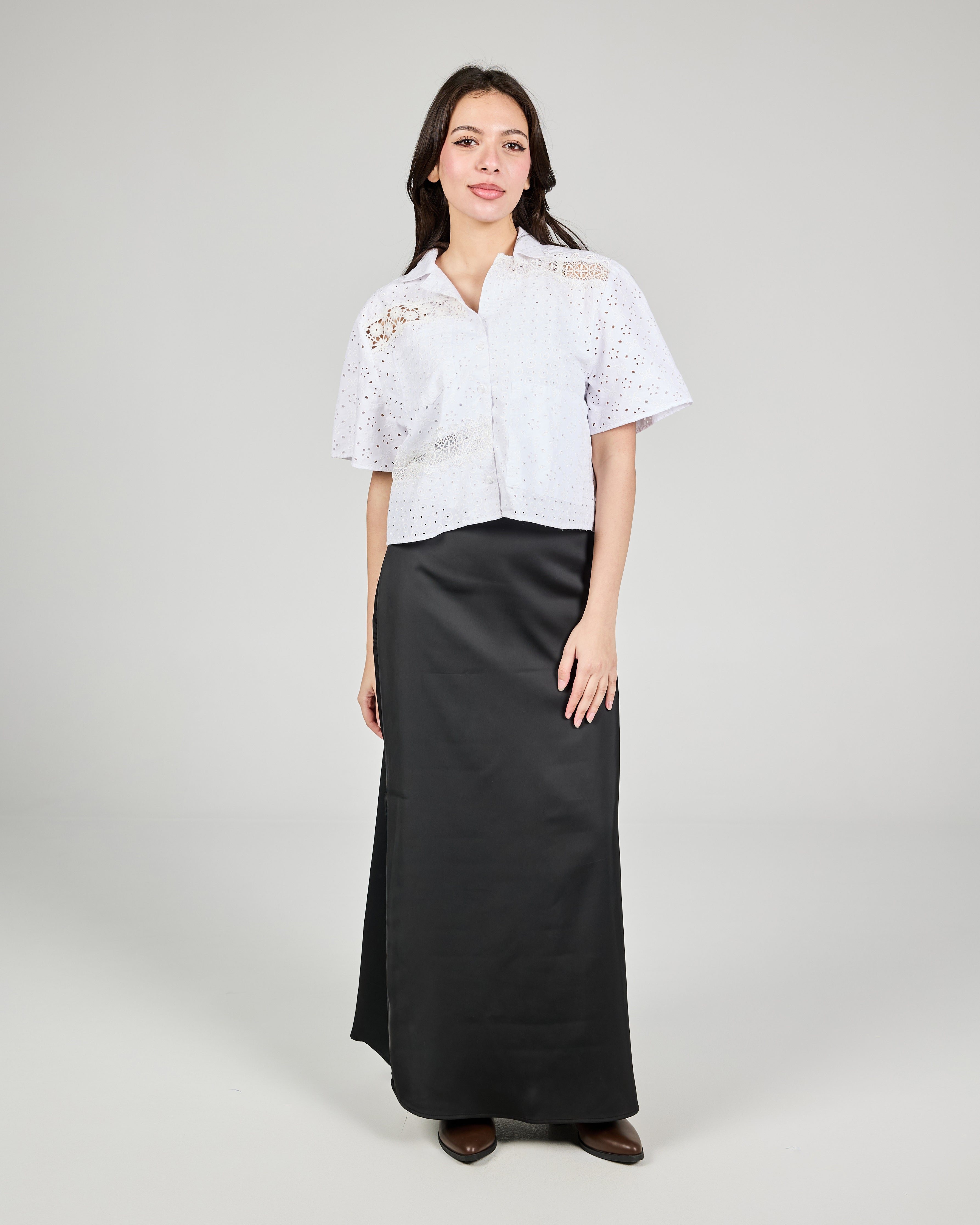 Women Satin Skirt