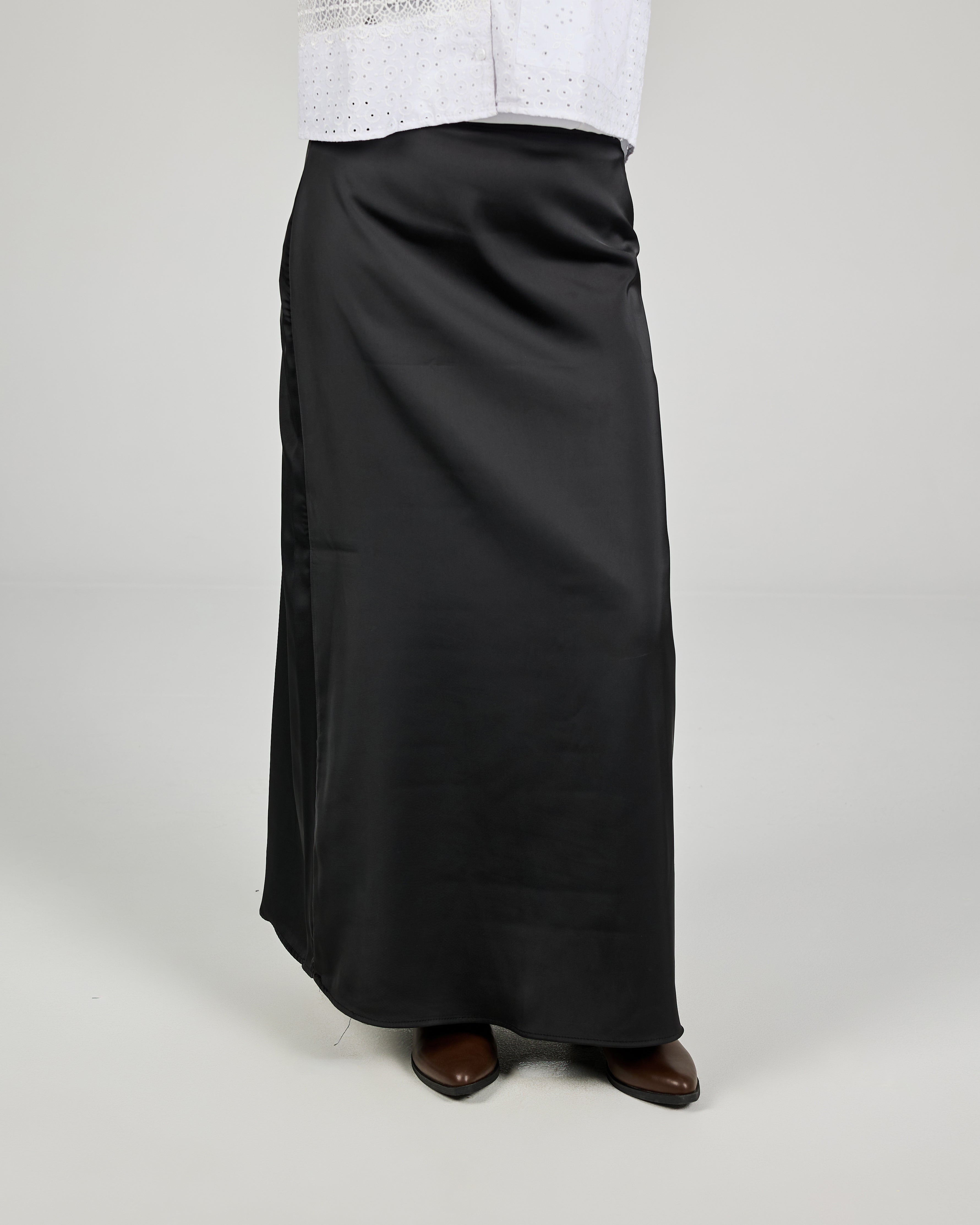 Women Satin Skirt