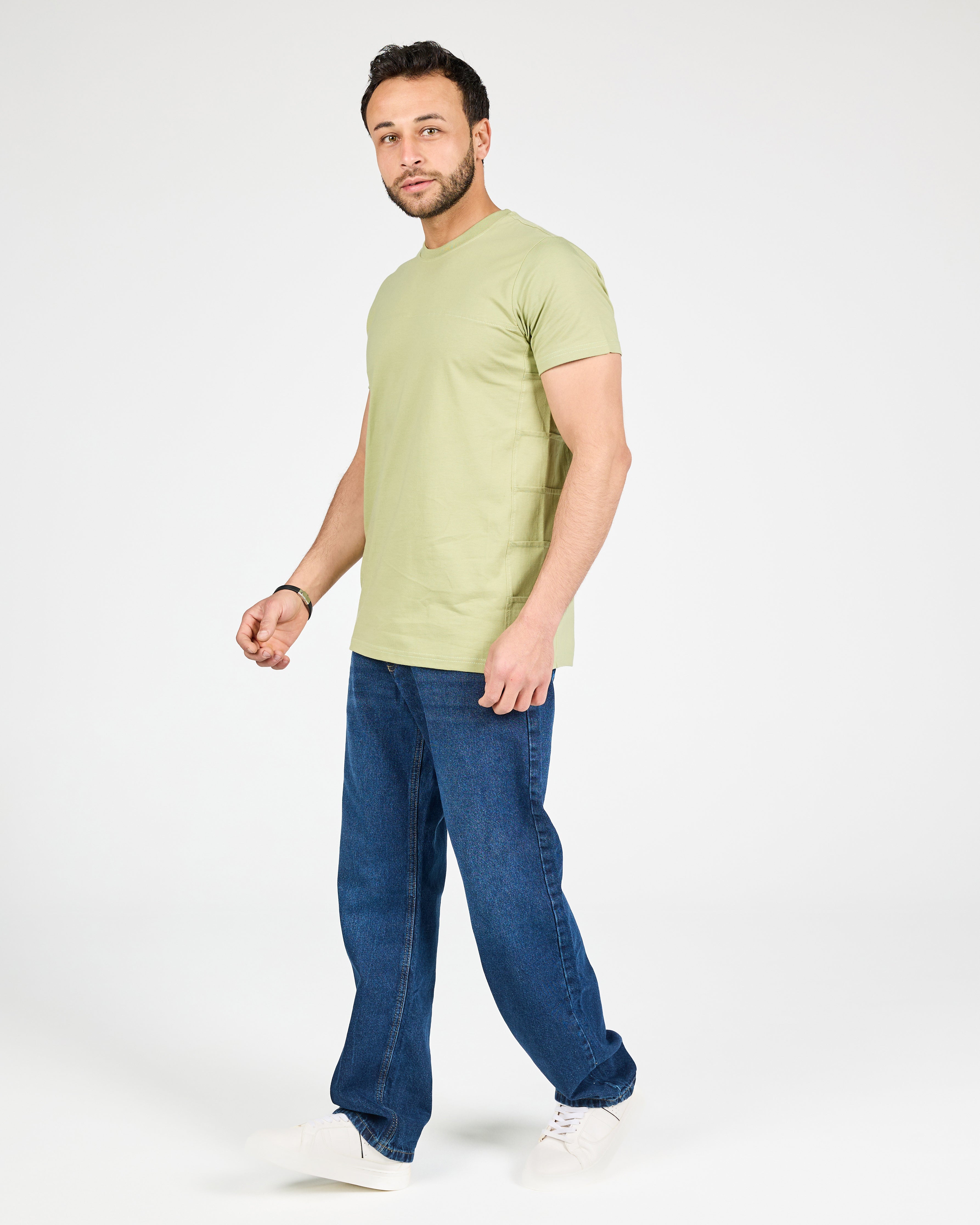 Men’s plain short-sleeve T-shirt