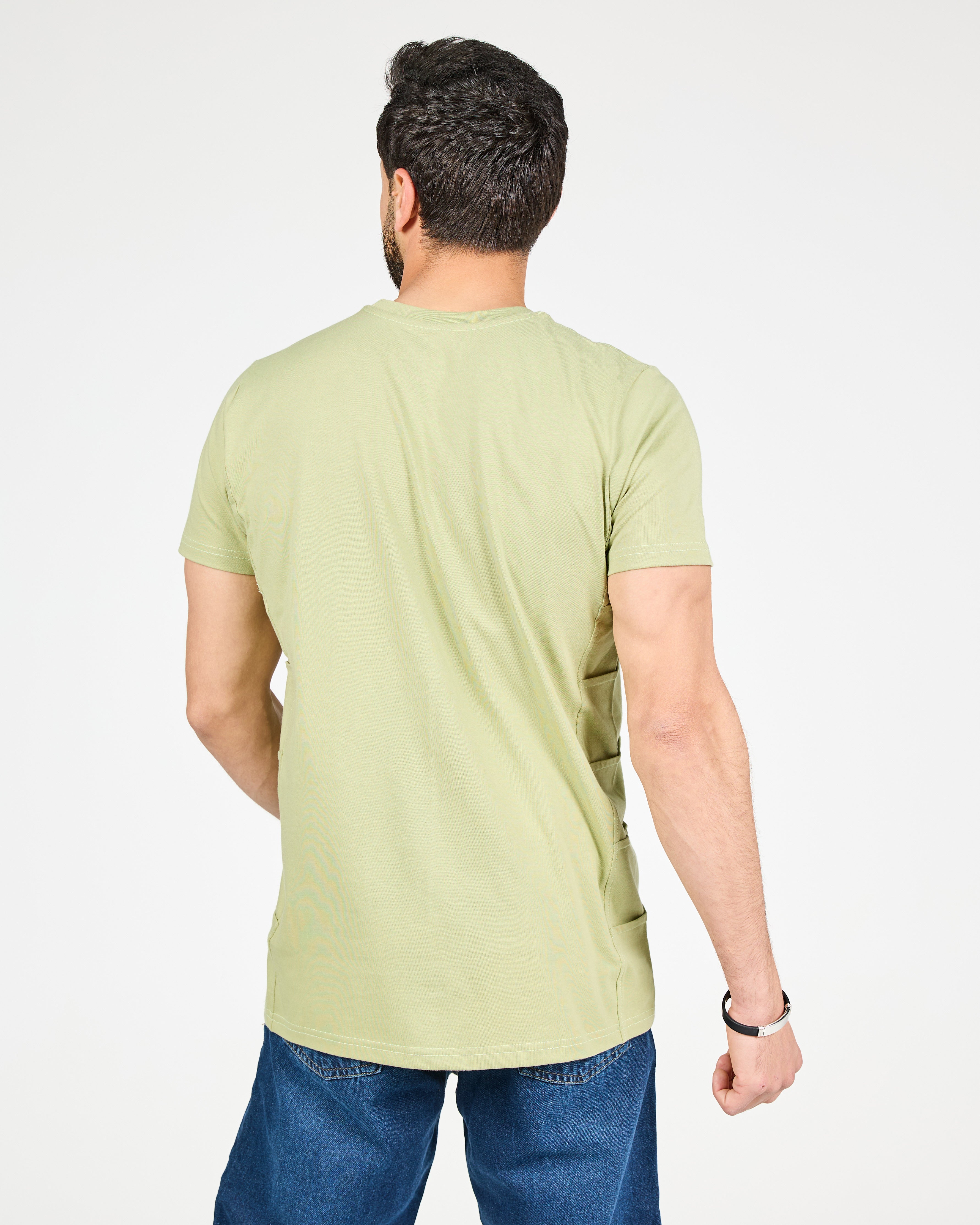 Men’s plain short-sleeve T-shirt